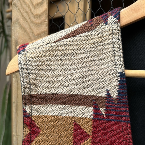 True Grit Aztec Southwestern Vest - Picture 3 of 10